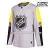  2018 NHL All-Star Hockeydrakt Metro Division Blank Grå Adidas Authentic - Barn